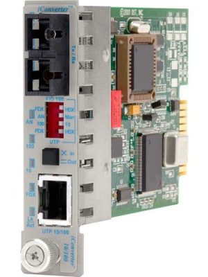 10/100 BASE-T 100BASE-FX FIBER ICONVERTER ETHERNET SCSM 1310 120KM