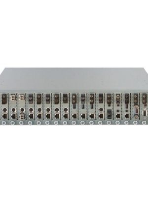 19 MODULE CHASSIS ICONVERTER W/ 3X 48 VDC POWER SUPPLIES