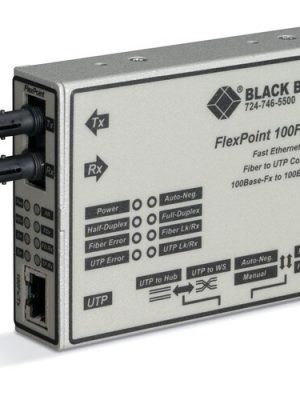 MOD MEDIA CONVERTER 100BASETX T O 100BASELX 1300NM SM 25KM ST