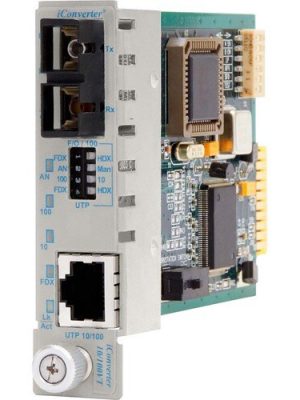 ICONVERTER VLAN 10/100TX TO 100FX SC/SM 1.3/30KM MODULE