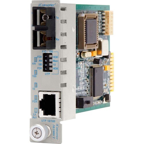 ICONVERTER VLAN 10/100TX TO 100FX SC/SM 1.3/30KM MODULE