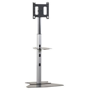 LARGE FLAT PANEL FLOOR STAND BLACK 42-71IN