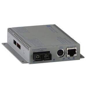 10/100/1000T TO 1000SX/SC/MM/ 850NM/220M WALL MNT PWR W/MGMT