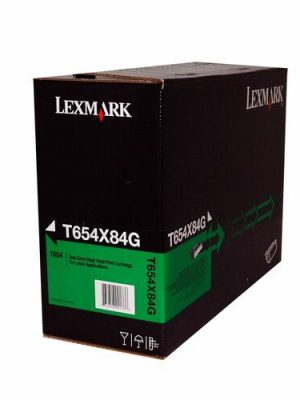 BLACK PRINT CARTRIDGE FOR T65X EXTRA HIGH RECONDITIONED
