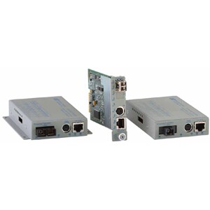 ICONV MC 10/100T TO 100FX SC/SM 1310NM/60KM WLLMNT US MGMT WIDETEMP