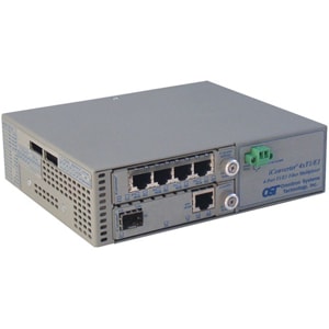 ICONVERTER 4T1 MUX 4X T1/E1 TO MT-RJ/MM/1.3/5KM MUX SA UNIV AC