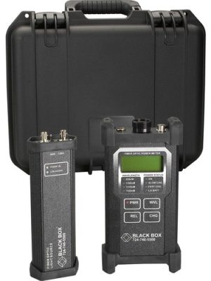 FIBER OPTIC POWER METER AND LED SOURCE NCNR