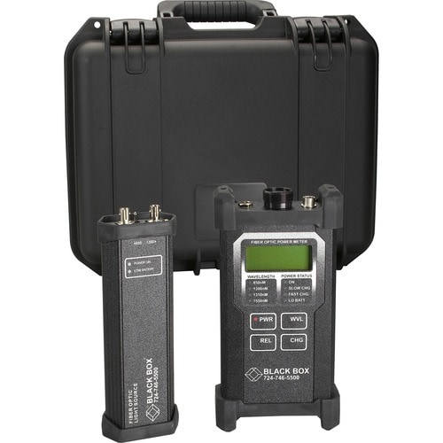 FIBER OPTIC POWER METER AND LED SOURCE NCNR