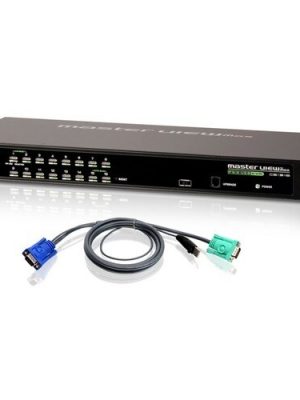 16PORT KVM W/ 8 PS/2 KVM CABLE