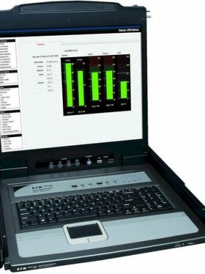 Eaton Tripp Lite Series 16PORT KVM RACK CONSOLE 1U 19IN LCD KEYBOARD PS2/USB CABLES B020-U16-19-K