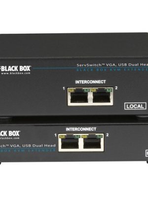 KVM EXTENDER DUAL VGA USB HID C ATX DUAL ACCESS
