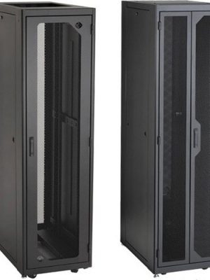 45U RACK ELITE SERVER CAB M6 MESH-FRONT BLACK