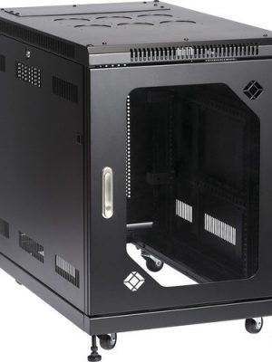 15U SERVER CABINET 24INW X 40IN D TEMP GLASS