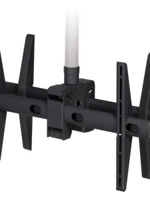 DUAL BACK TO BACK CEILING MNT FLAT PANEL DISPLAYS UP TO 350 LBS