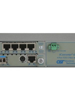 ICONV 4XT1/E1 MUX SC/SM/SF TX1.5/RX1.3/20KM SA 18-60VDC MGT