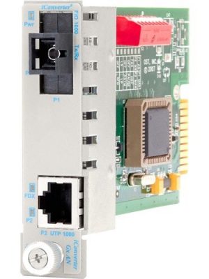 1000 BASE-T 1000BASE-BX FIBER ICONVERTER ETHERNET SCSM 13/15 40KM