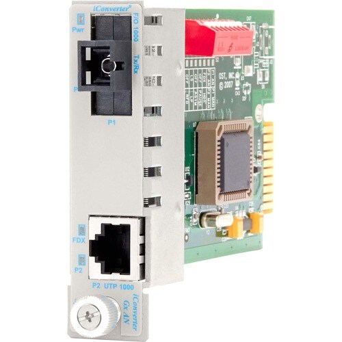 1000 BASE-T 1000BASE-BX FIBER ICONVERTER ETHERNET SCSM 13/15 20KM