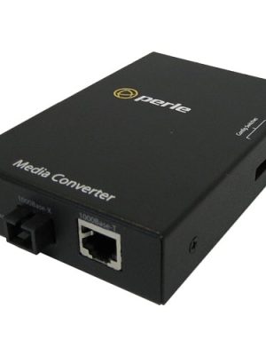 S1000-S1SC10D MEDIA CONVERTER 1000BT/1000BBX SSF 10KM 1550NM 1SC
