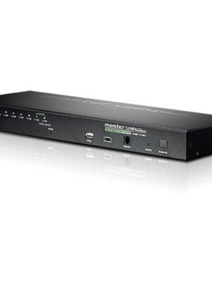 8PORT 1U USB-PS/2 KVM OVER IP