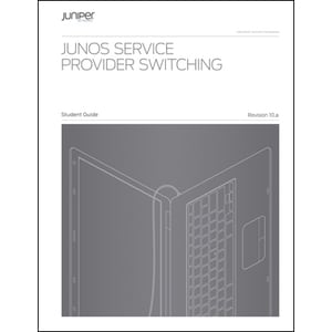 JUNOS SVCS PROVIDER SWITCHING 2DAY COURSE