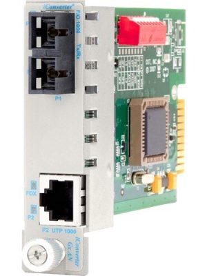 1000 BASE-T 1000BASE-LX FIBER ICONVERTER ETHERNET SC SM 1310 12KM
