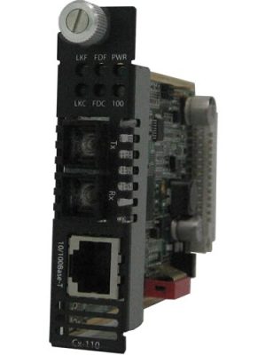 C-110-S2SC80 MEDIA CONVERTER 10/100B-TX-100B-ZX 80KM 1550NM 2SC