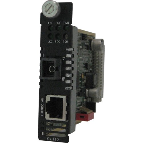 C-110-S1SC40D MEDIA CONVERTER 10/100B-TX-100B-BX 40KM 1550NM 1SC