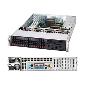 NR BLACK 2U SC219A CHASSIS W/ REDUNDANT 920W LP