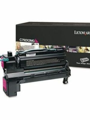 MAGENTA TONER CARTRIDGE F/ C792 X792 EXTRA HIGH YIELD RETURN PRINT