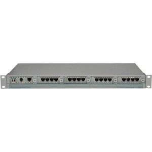 Omnitron Systems ICONV MUX 8X T1/E1+ GIGE TO SC SM SF 1310 1550 20KM 2X AC 2430-1-22