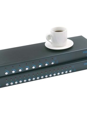 16PORT EXPREZO KVM SWITCH W/ 8 COAXIAL CABLES
