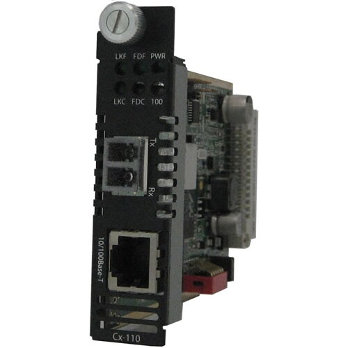 C-110-S2LC120 MEDIA CONVERTER 10/100B-TX-100B-ZX 2LC 1550NM 20KM