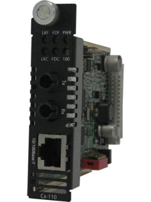 CM-110-S2ST80 MEDIA CONVERTER 10/100B-TX-100B-ZX 2ST 1550NM 80KM