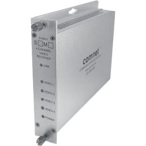 4CH DIGITAL ENCODED VIDEO RECEIVER MM 1 FIBER