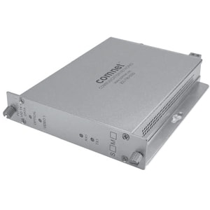 ENCODED VIDEO TRANSMITTER/DATA TRANSCEIVER MM 1 FIBER