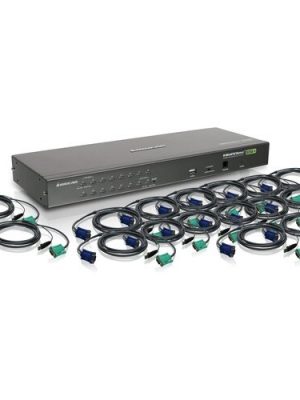 16PORT USB GCS1716 KVM SWITCH WITH 16IN USB CABLE OSD