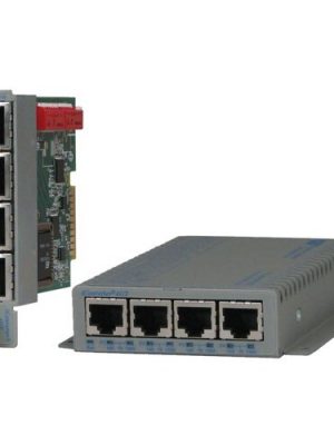 10/100/1000 BASE-T 4PORT SWITCH ICONVERTER 4GT ETHERNET VLAN MODULE