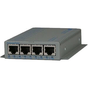 10/100/1000 BASE-T 4PORT SWITCH ICONVERTER 4GT ETHERNET VLAN DC