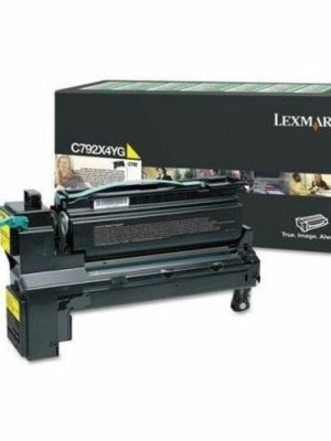 C792X4YG YELLOW TONER CARTRIDGE F/ C792 X792 TAA EXTRA HY RETURN