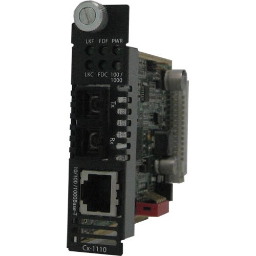 C-1110-S2SC160 MEDIA CONVERTER 10/100/1000-1000BZX 160K 1550NM 2SC