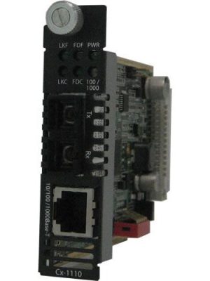 CM-1110-S2SC160 MEDIA CONVERTER 10/100/1000-1000BZX 160K 1550NM 2SC