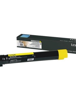YELLOW TONER CARTRIDGE FOR X950DE X952DTE X954DHE HIGH YIELD