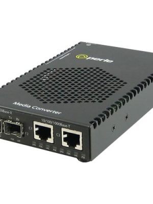 S-1110DP-DSFP POE MEDIA CVTR (2)10/100/1000T-(2)SFP