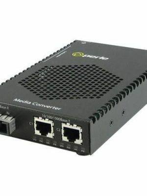 S-1110DP-S2SC10 POE MEDIA CVTR (2)10/100/1000T-1000LX 10KM 2SC