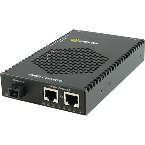 S-1110DP-S1SC10D POE MEDIA CVTR (2)10/100/1000T-1000BXD 10KM 1SC
