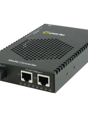S-1110DPP-S1SC40U POE+ MED CVTR (2)10/100/1000T-1000BXU 40KM 1SC