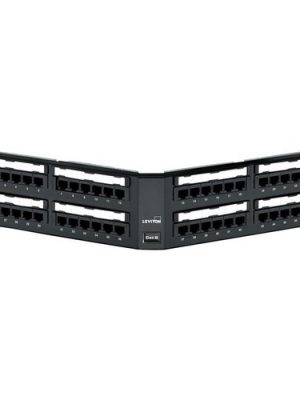48P 2U CAT 6 ANG 110 STYLE PANEL