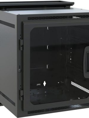 12SP/17D WALLRACK W/PLEXI RACKS NCNR