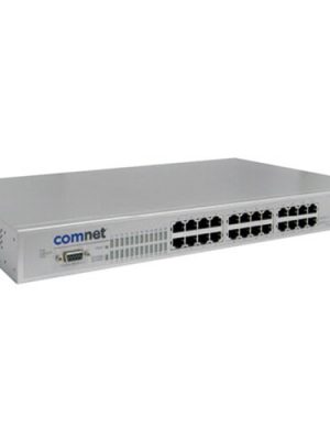 2PORT 1000MBPS 24PORT 100MBPS HARDENED SWITCH POE PS NOT INCL