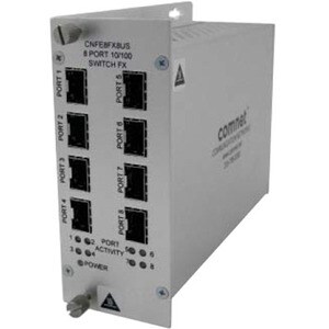 UNMANAGED SWITCH 8PORT 100MBPS 8 FIBER SFP SOLD SEPERATELY
